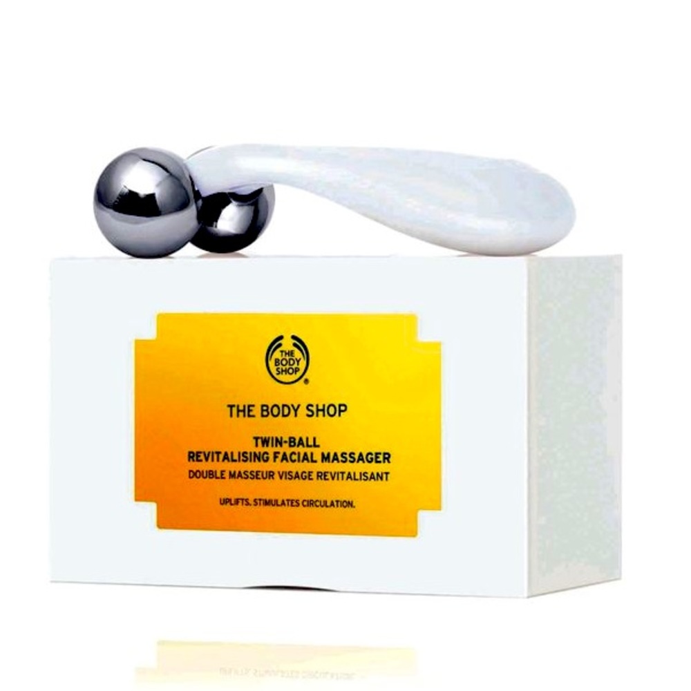 NWT The Body Shop Twin-Ball Revitalising Facial Massager